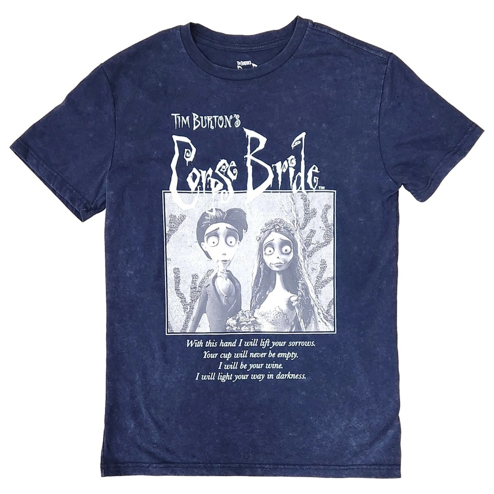 New Tim Burtons Corpse Bride tee tshirt plus xl